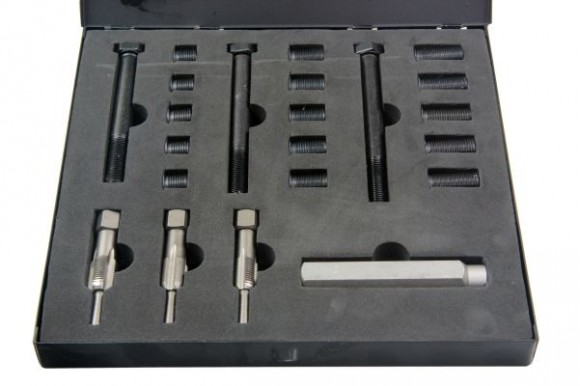 Gloeibougie / gloeiplug schroefdraad reparatie set M12 x 1,25